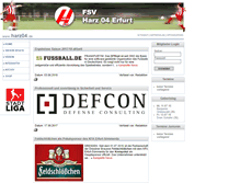 Tablet Screenshot of harz04.de